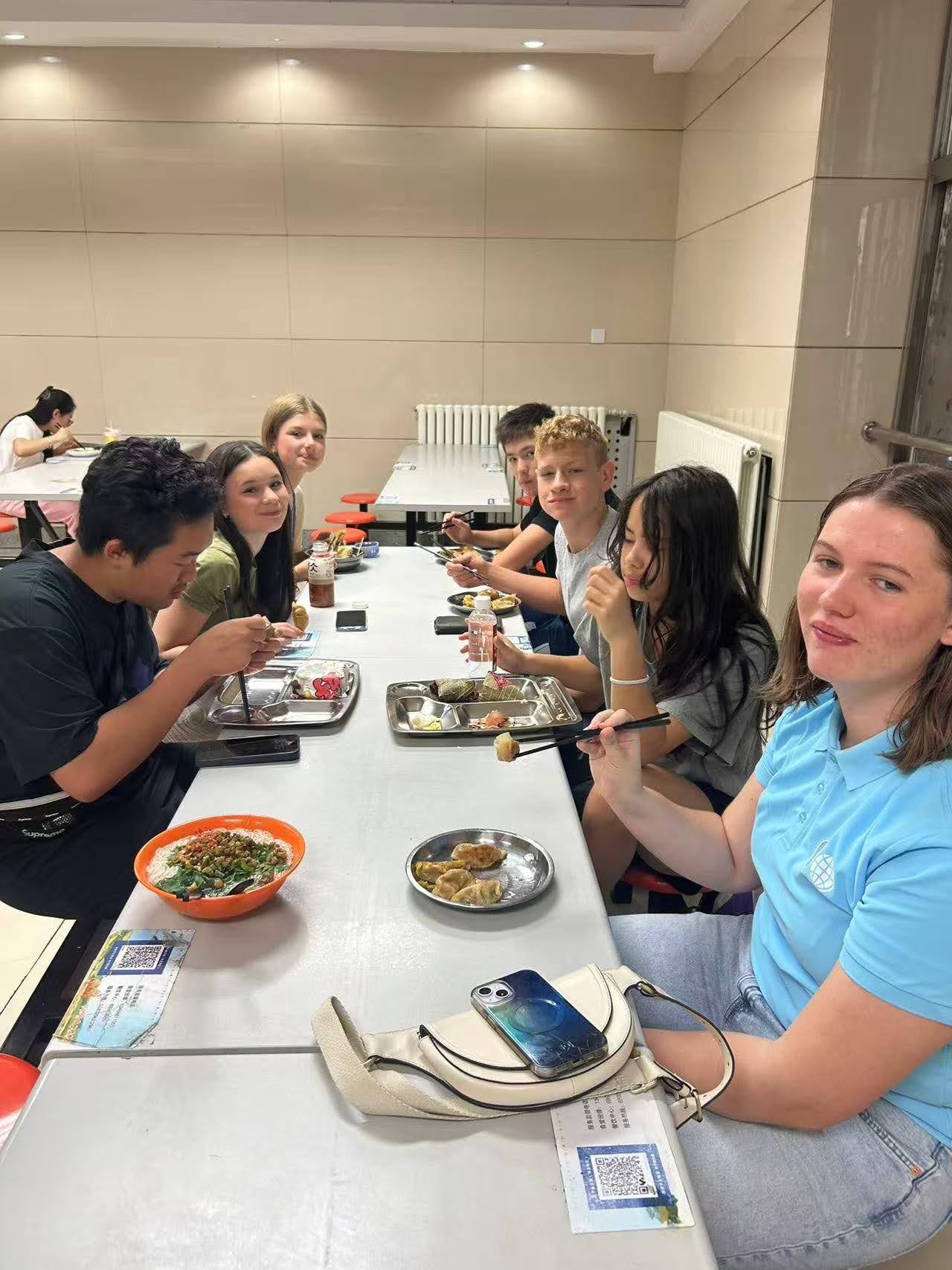 Experiencing campus dining at Minzu University canteen